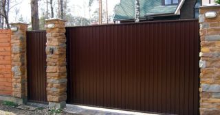 Купить откатные ворота консольные Сестрорецк, цена от 2787 руб.