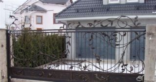Купить откатные ворота кованые Сестрорецк, цена от 2787 руб.